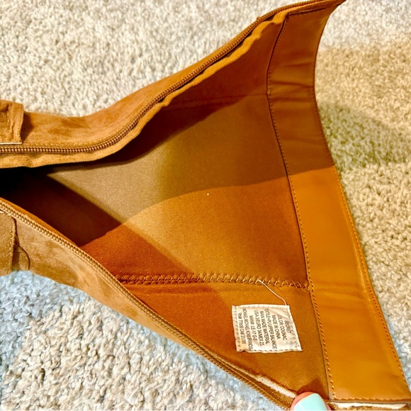 Girls size 3 Michael Kors, suede knee high boots. Like new. Worn once. Gorgeous! - Picture 12 of 14